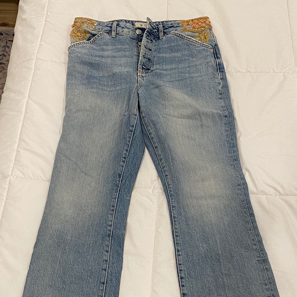 We the free embellished jeans